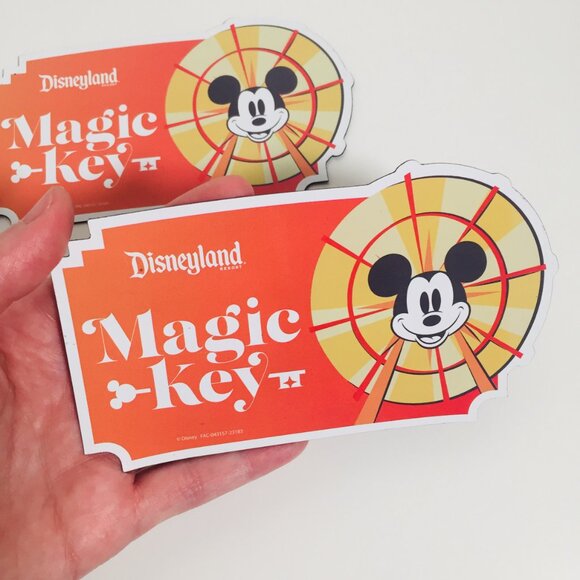 Disney Disneyland Magic Key Mickey Magnets - Picture 3 of 3